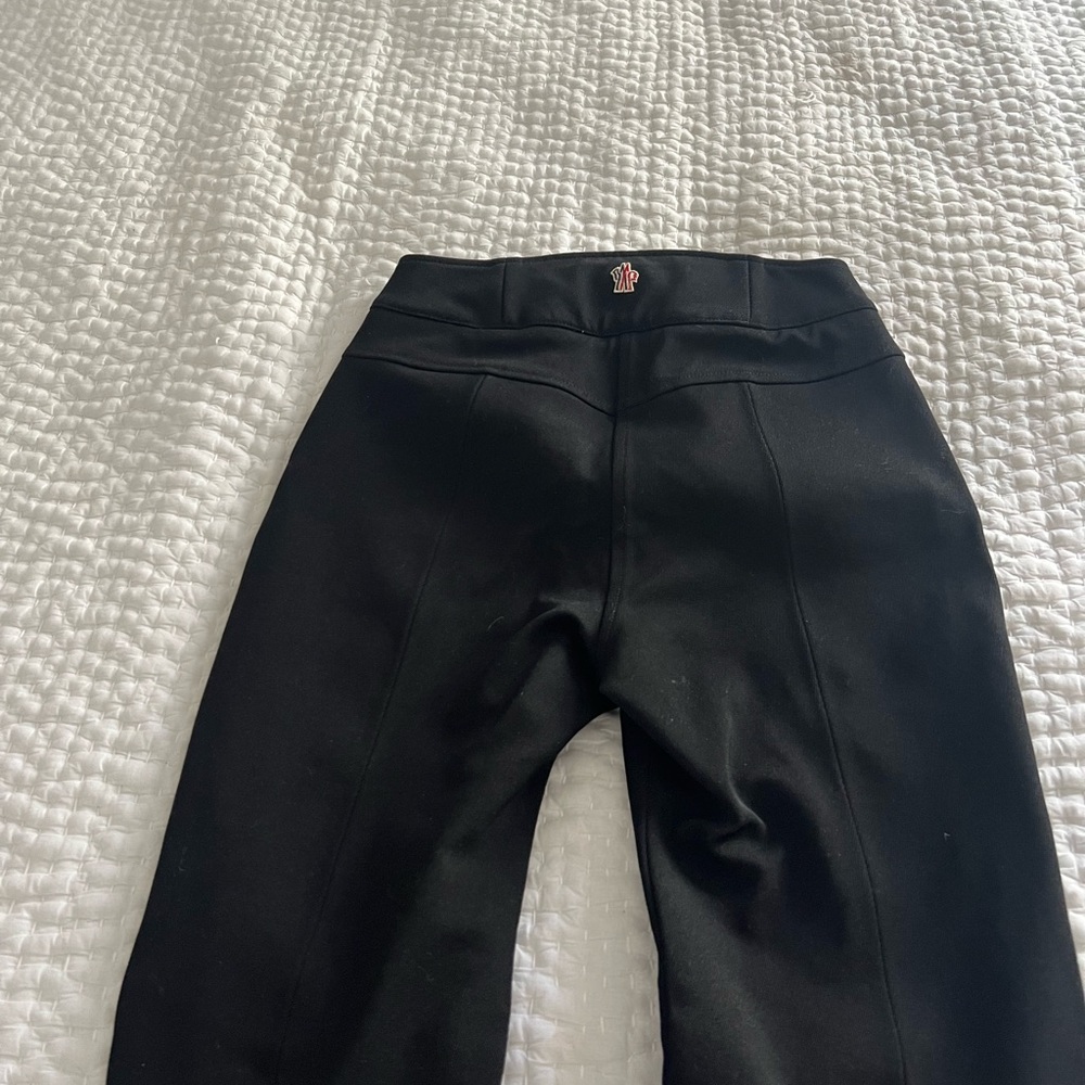 Moncler Black Quilted Pants